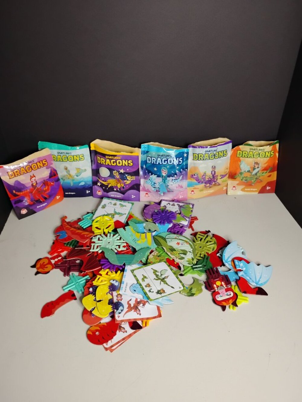 Wendy's Smartlinks Dragons Lot of 6 Toys 2020
